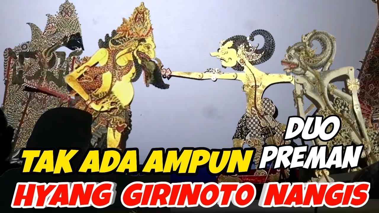 Ontoseno ngundang bolo hyang girinoto menangis