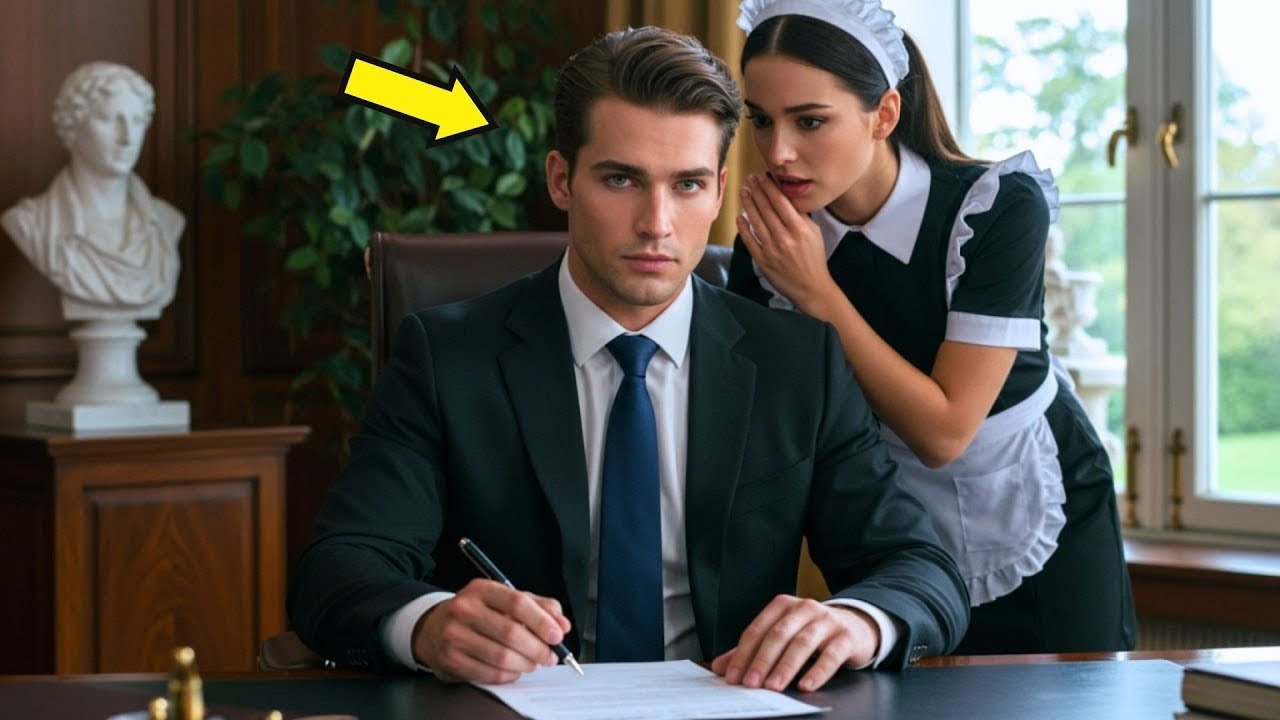 Ne signez pas ça, murmura la femme de ménage au milliardaire, et ce qu’il fit surprit tout le mon