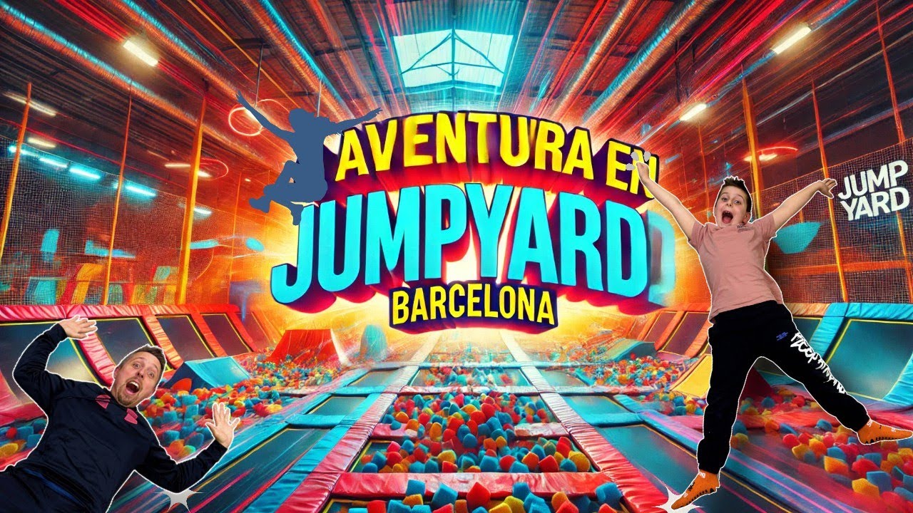 Saltos Extremos con Evan en JumpYard Barcelona ¡Diversión sin límites!