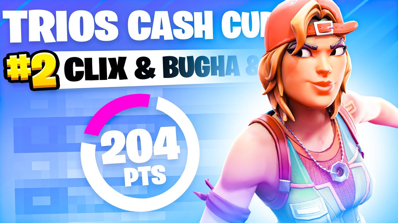 How we got 2ND PLACE in the TRIO CASH CUP 🥈 | Clix