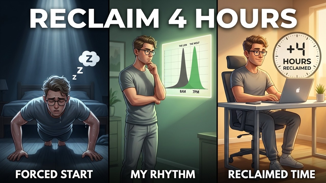 How I Reclaimed 4 Hours Of My Day (Without Waking Up at 5 AM)