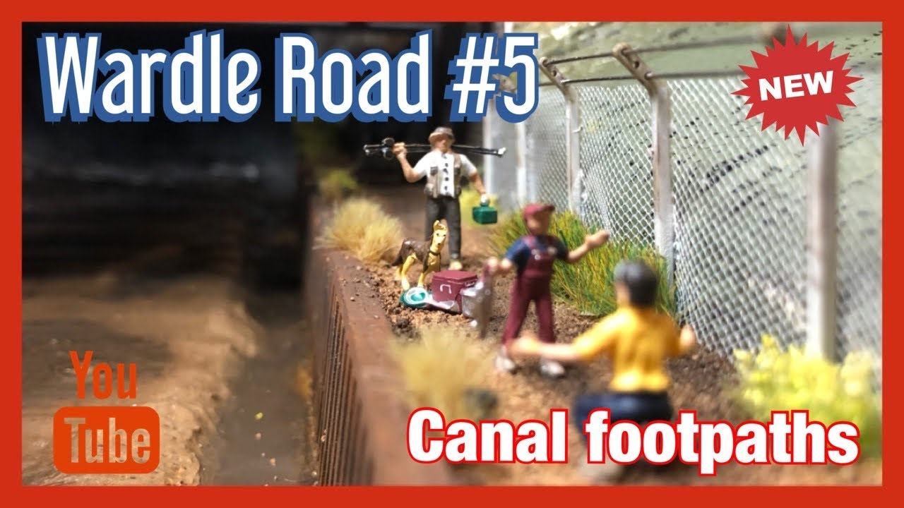 Simple Model Railway Footpaths
