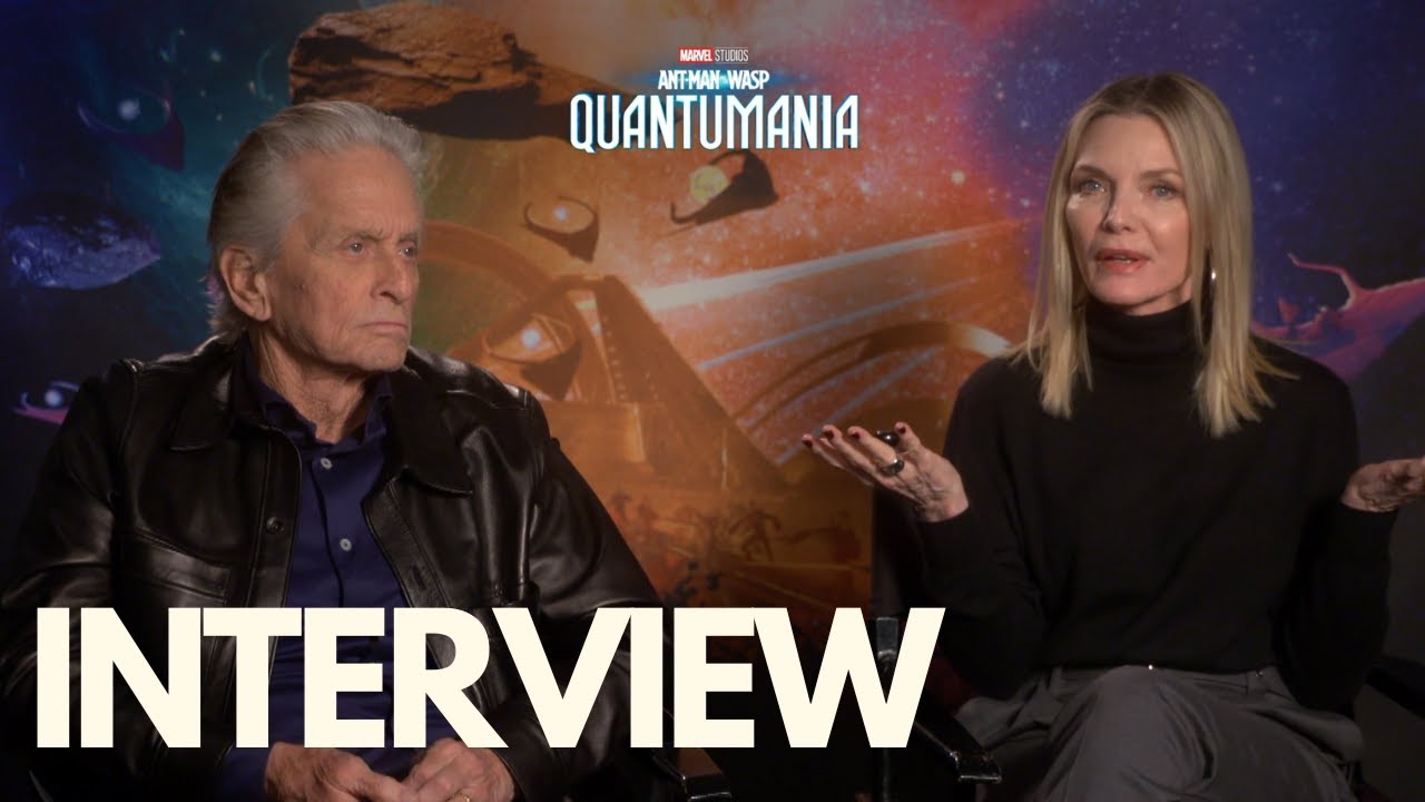 Ant-Man and The Wasp: Quantumania - Michelle Pfeiffer & Michael Douglas Part 1 | Interview