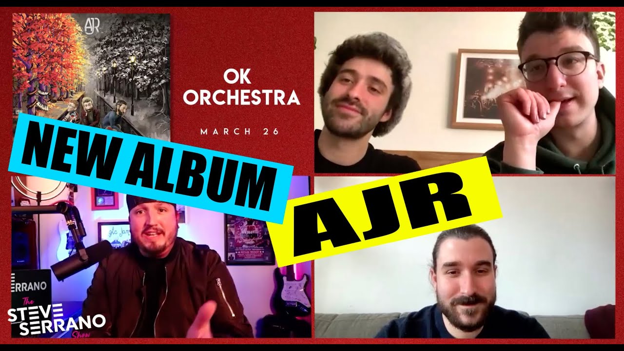 AJR Hospital visit....Plus the New album OK Orchestra! Full Interview with #AJR -  #OKOrchestra