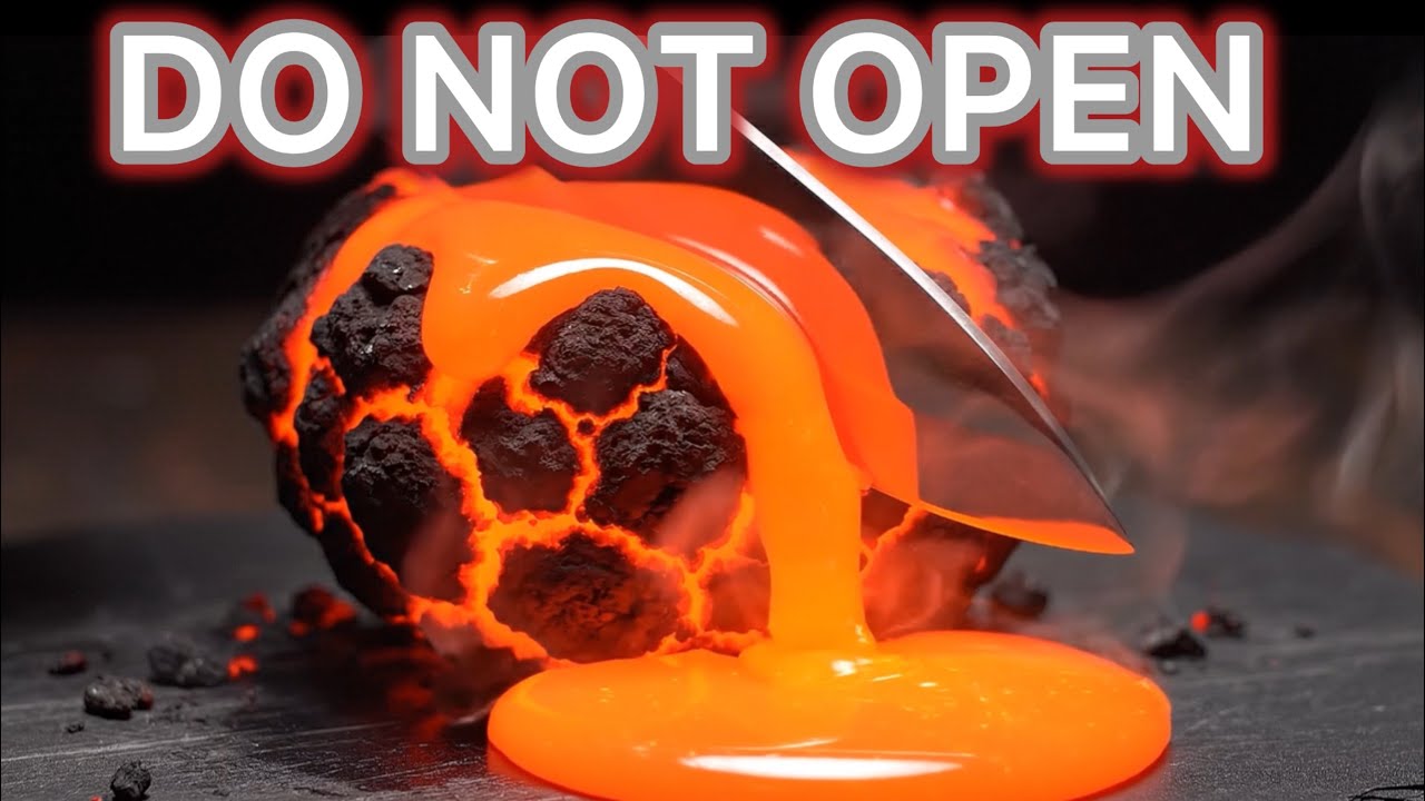 Most Satisfying Glass Fruit Cutting Ever 🍎🔥