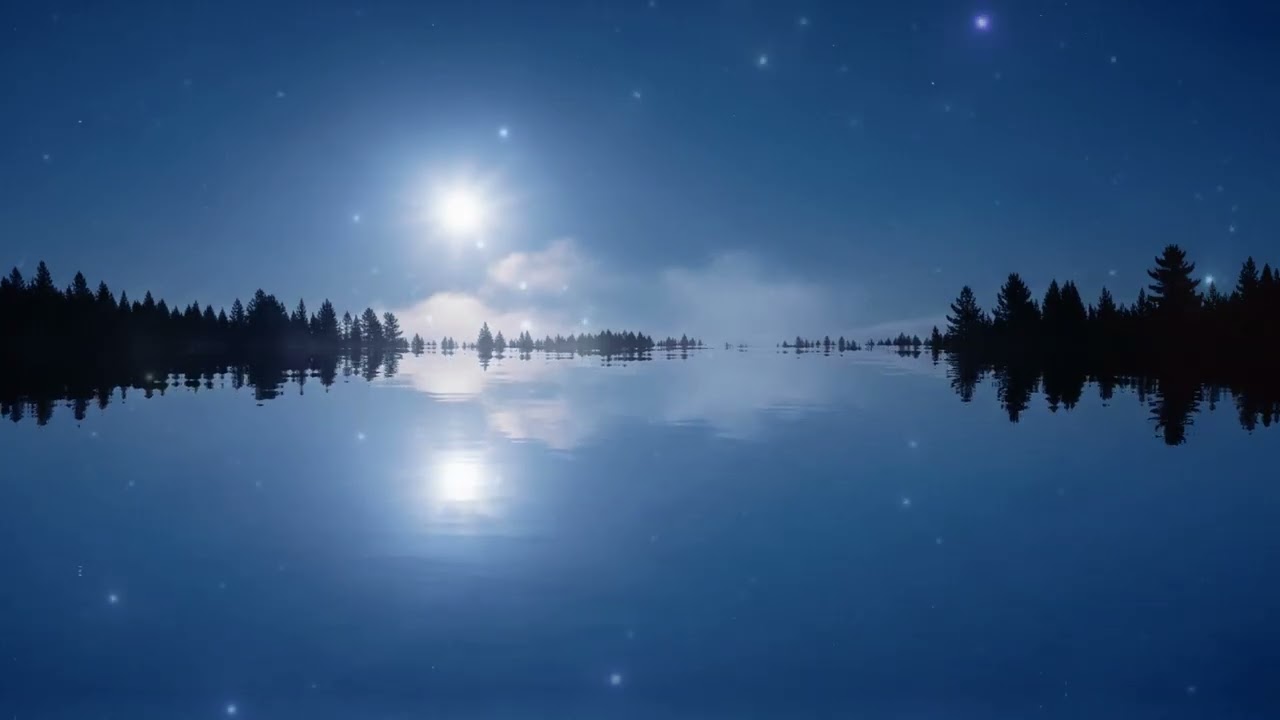 10 Hours Calm Sea Waves 🌙 Soothing Ambient Soundscape for Sleep & Focus