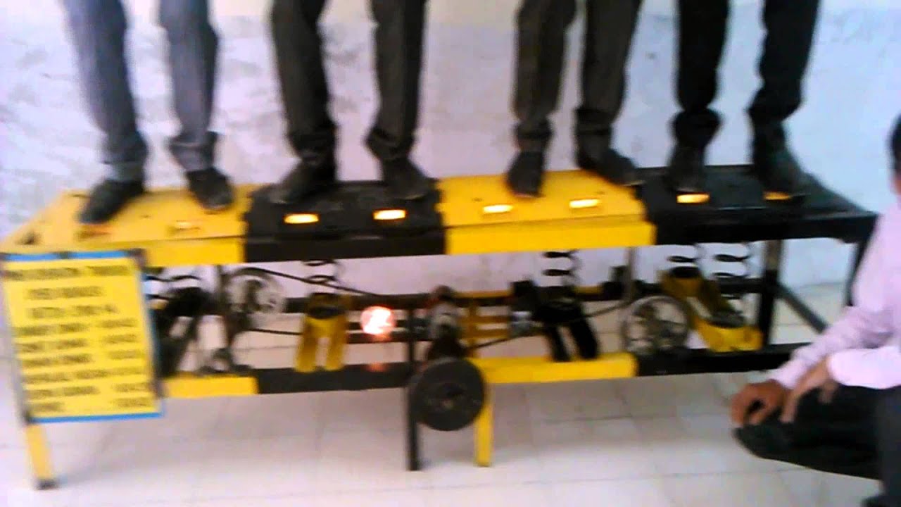 POWER GENERATION THROUGH SPEED BREAKER
