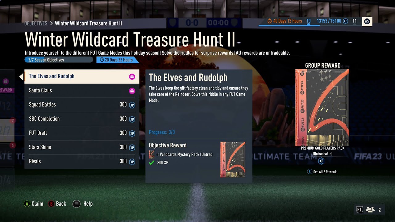 How To Complete Winter Wildcard Treasure Hunt II - Winter Wildcards Mystery Pack Opened - Fifa 23