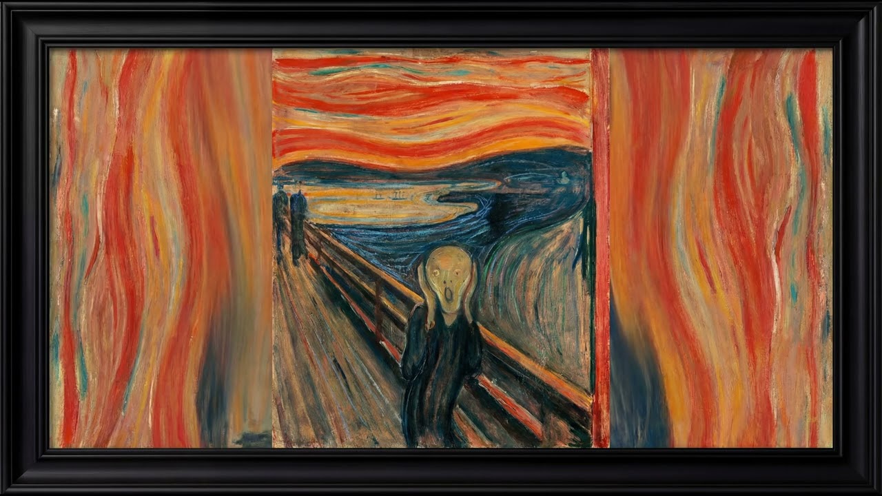 The Scream – Edvard Munch | 4K TV Art Frame Ambient Display