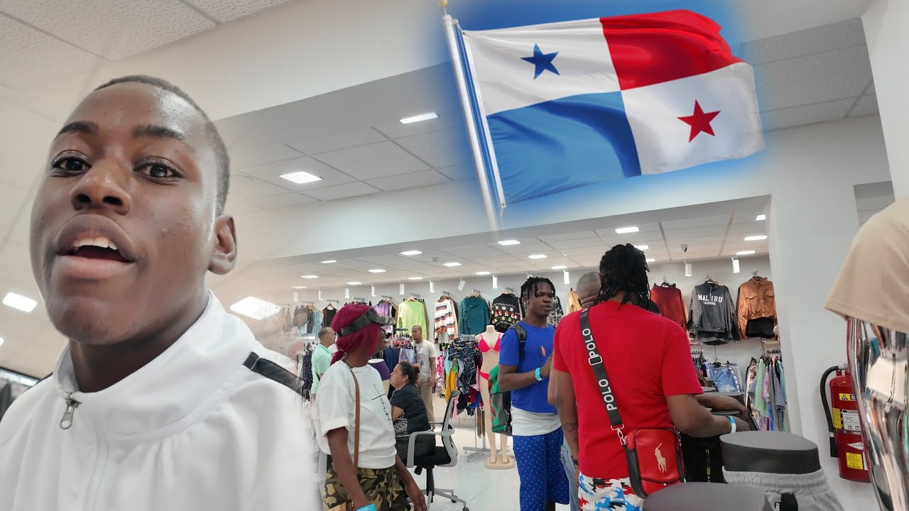 We went shopping in Colon Panama