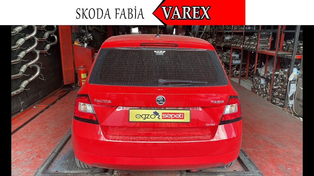 SKODA FABİA KUMANDALI VAREX EGZOZ SESİ