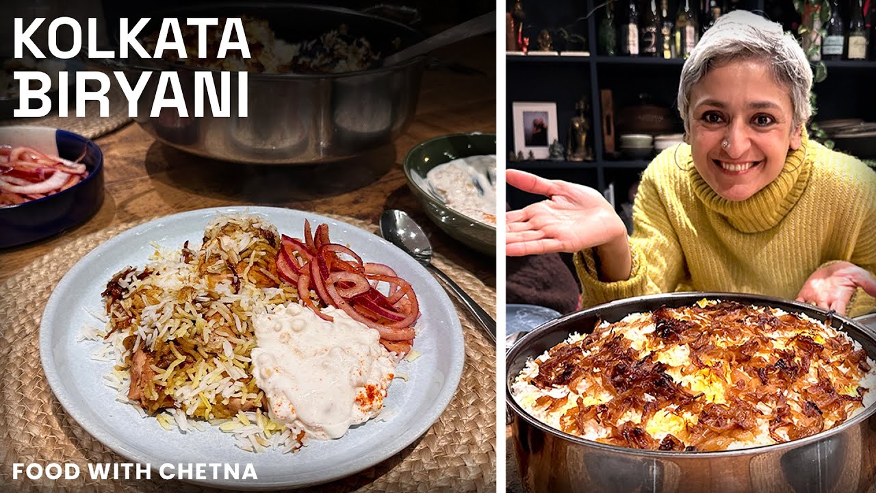 Authentic Kolkata Chicken Biryani (Restaurant Style)