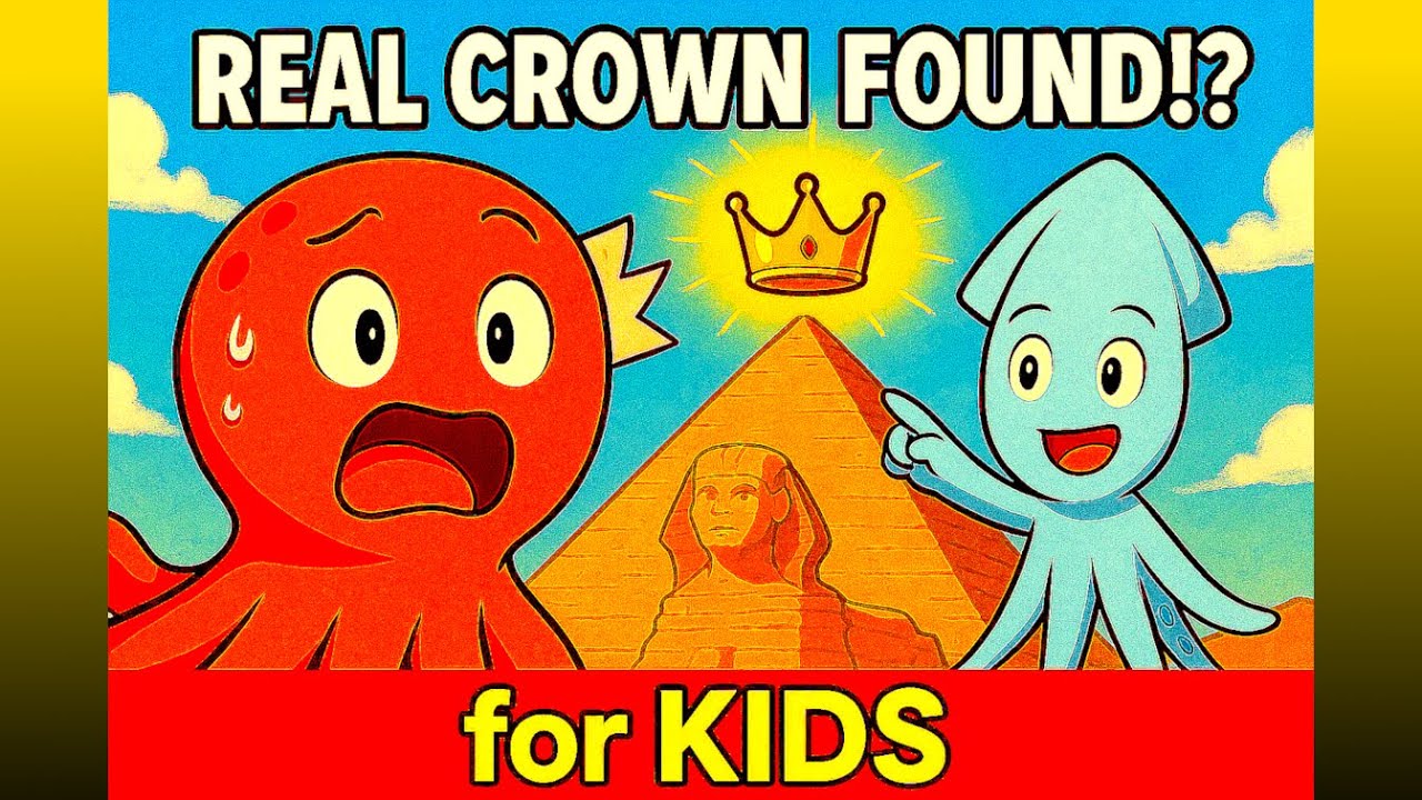 TAKOSUKE and IKAJIRO’s Great Pyramid Adventure! | Fun Kids Animation