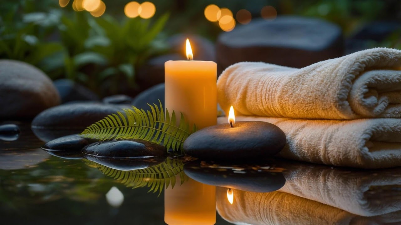 Relaxing Spa Magic 🌼 Stress Relief & Soothing Piano Melodies, Calm piano music Relax 4