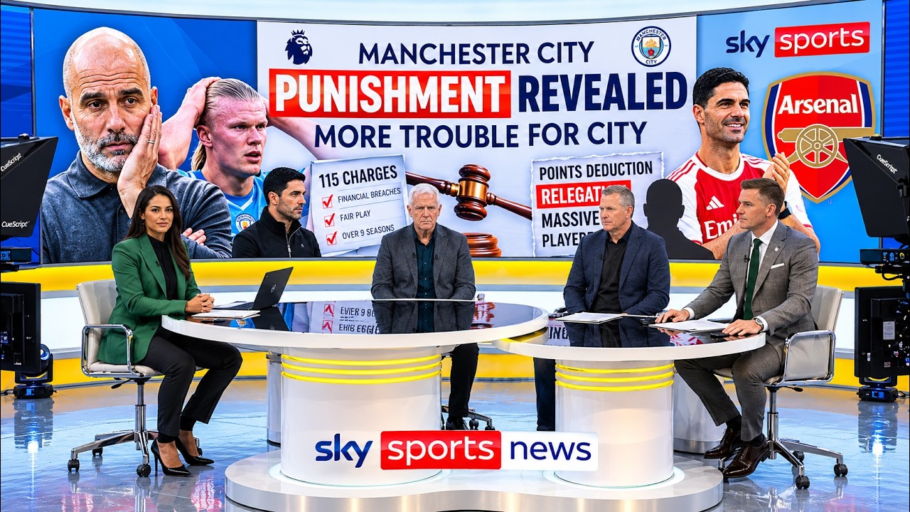 URGENT: Man City BRUTAL PUNISHMENT Confirmed! Etihad Legal Threat,Points Deduction& Final Verdict