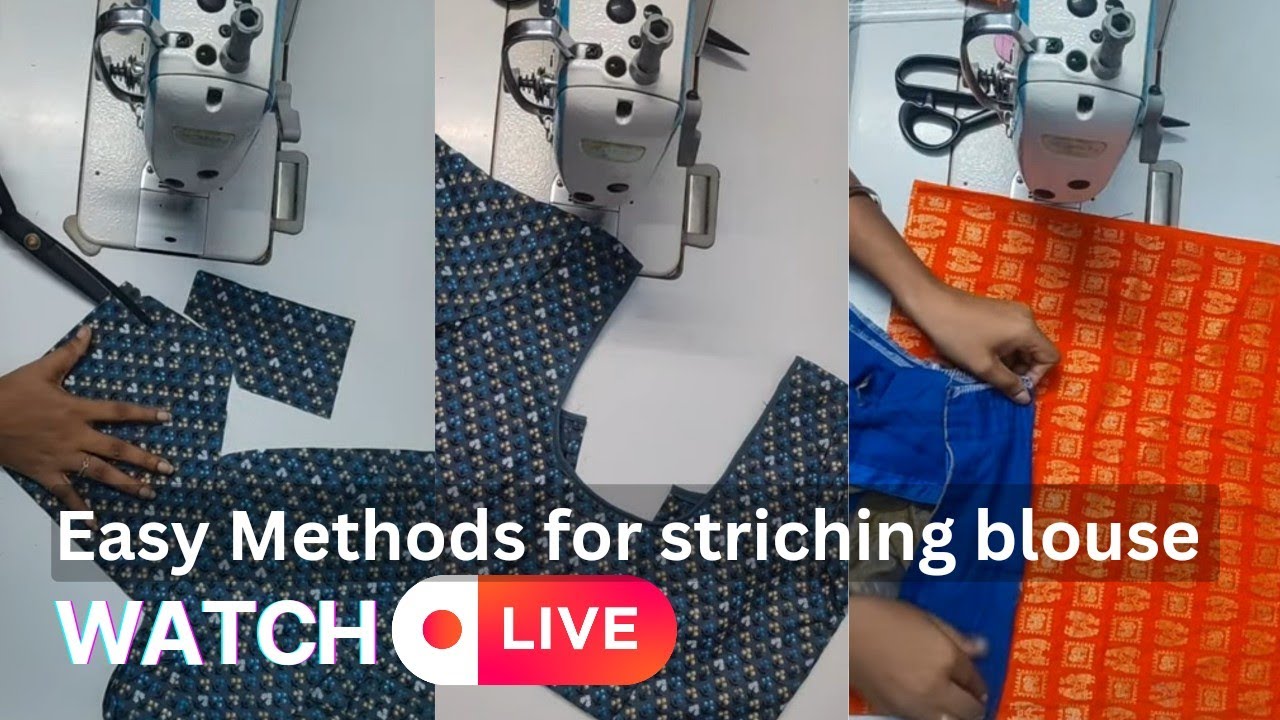Master Blouse Stitching at Home | Easy Step-by-Step Guide for Beginners