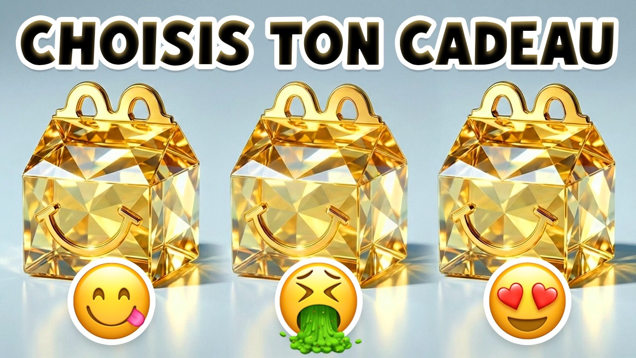 🎁 Choisis ton CADEAU... ! Spécial NOURRITURE 🍔🍪 2 Bons, 1 Mauvais