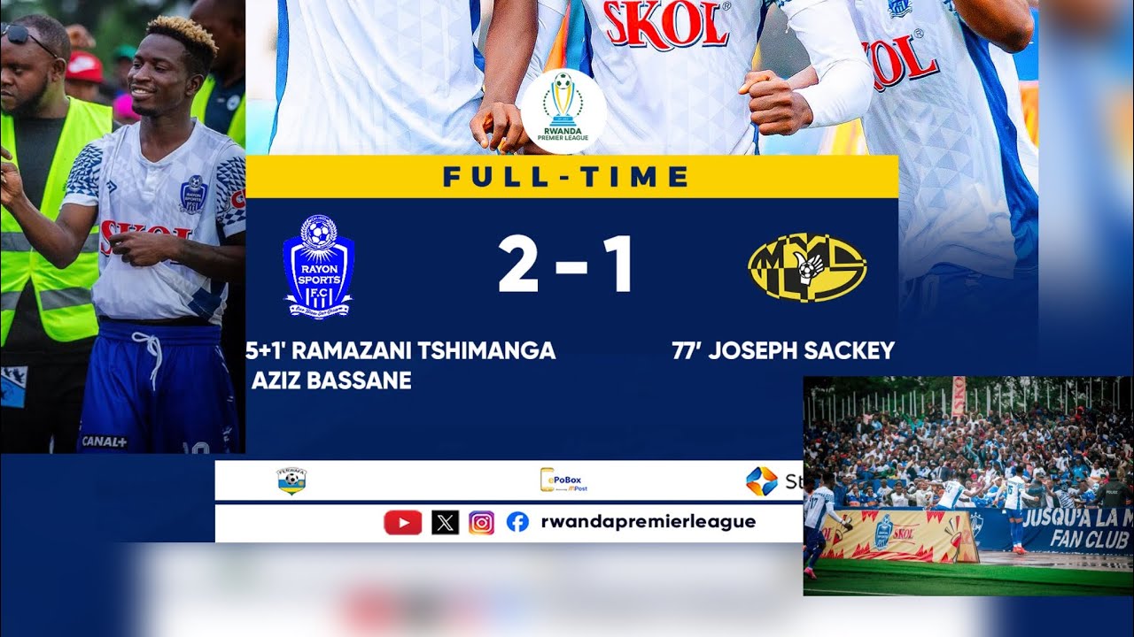 🛑Reba ibyishimo by’abafana ba  RAYON SPORTS  nyuma yo gutsinda MUKURA FC  ibitego 2-1 bigoranye.