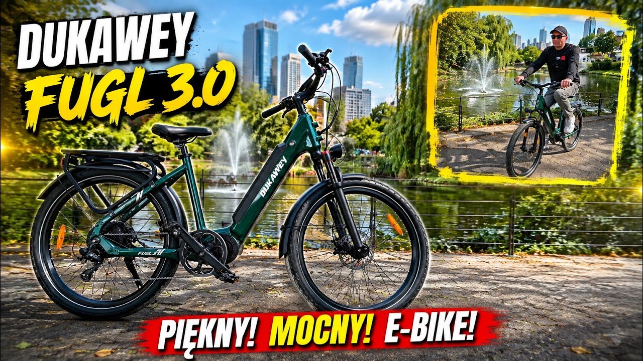 DUKAWEY FUGL 3.0 🚲🔥 TEN E-BIKE ROBI WRAŻENIE! 😱💥PIĘKNY, MOCNY i&hellip; EKSTRA RABATY💰🎉 NA ROCZNICĘ SKLEPU!