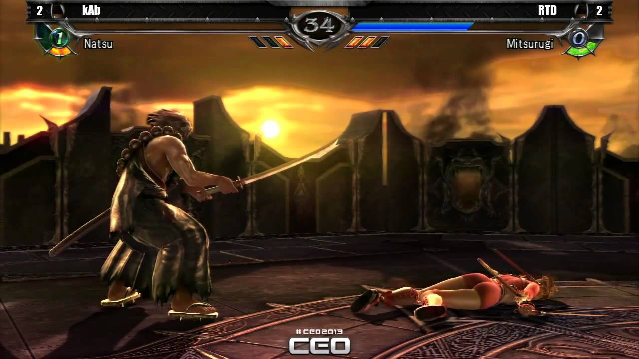 CEO 2013 Soul Calibur 5 Grand Finals kAb vs RTD