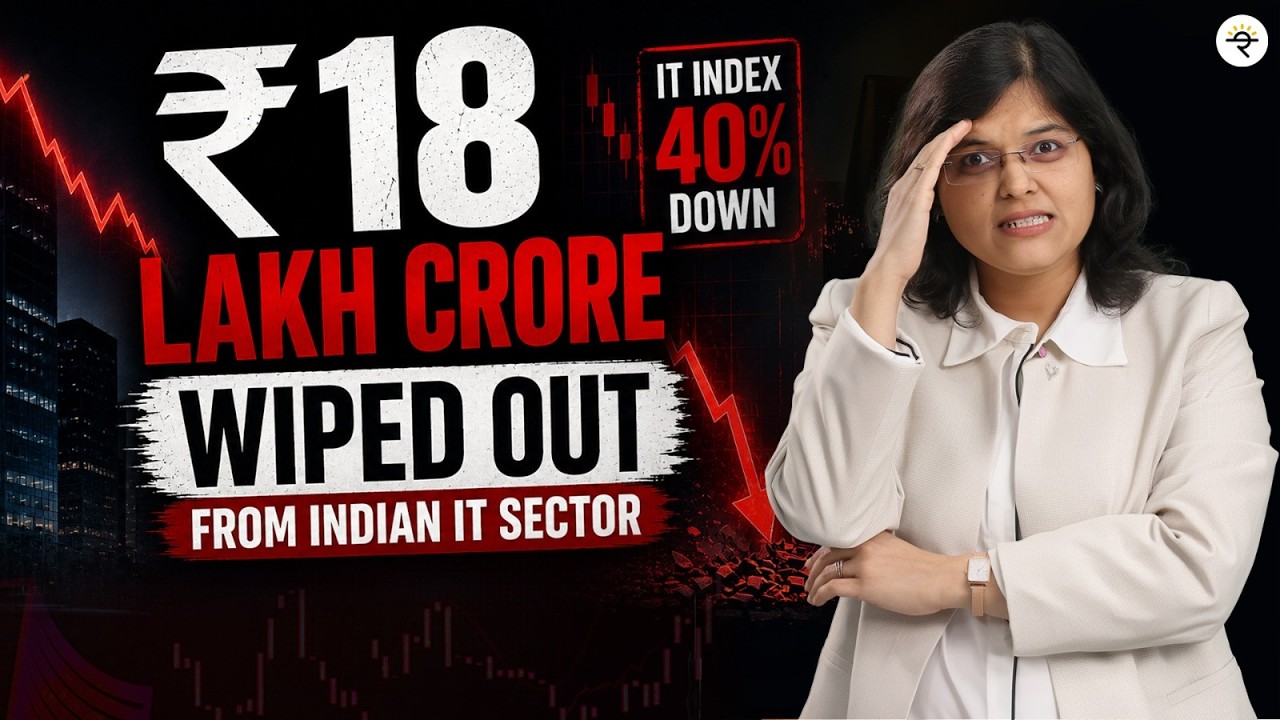 Indian IT Crash Explained: AI, FII Selling & The Midcap Opportunity | CA Rachana Ranade