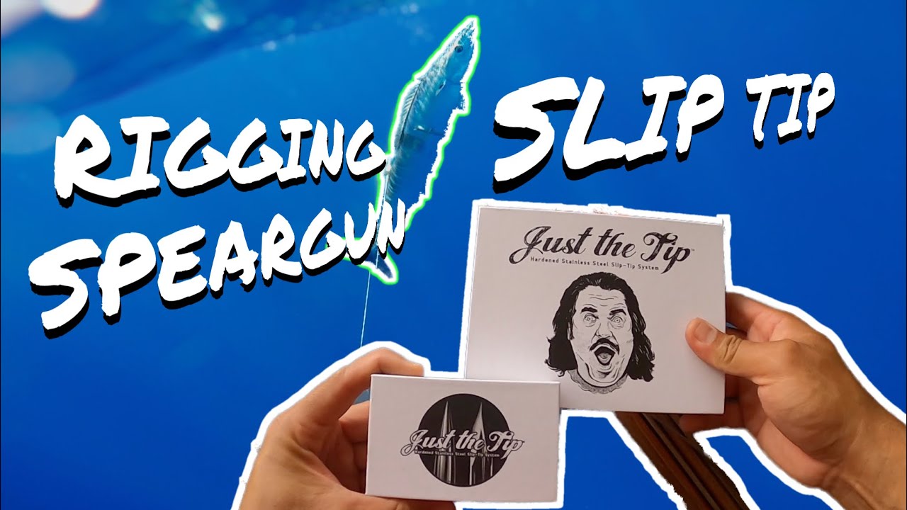 How To Setup Your Speargun For Blue Water Spearfishing With Just The Tip, Slip Tips