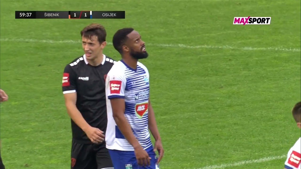 ŠIBENIK vs OSIJEK 1:3 (10. kolo, SuperSport HNL 24/25)