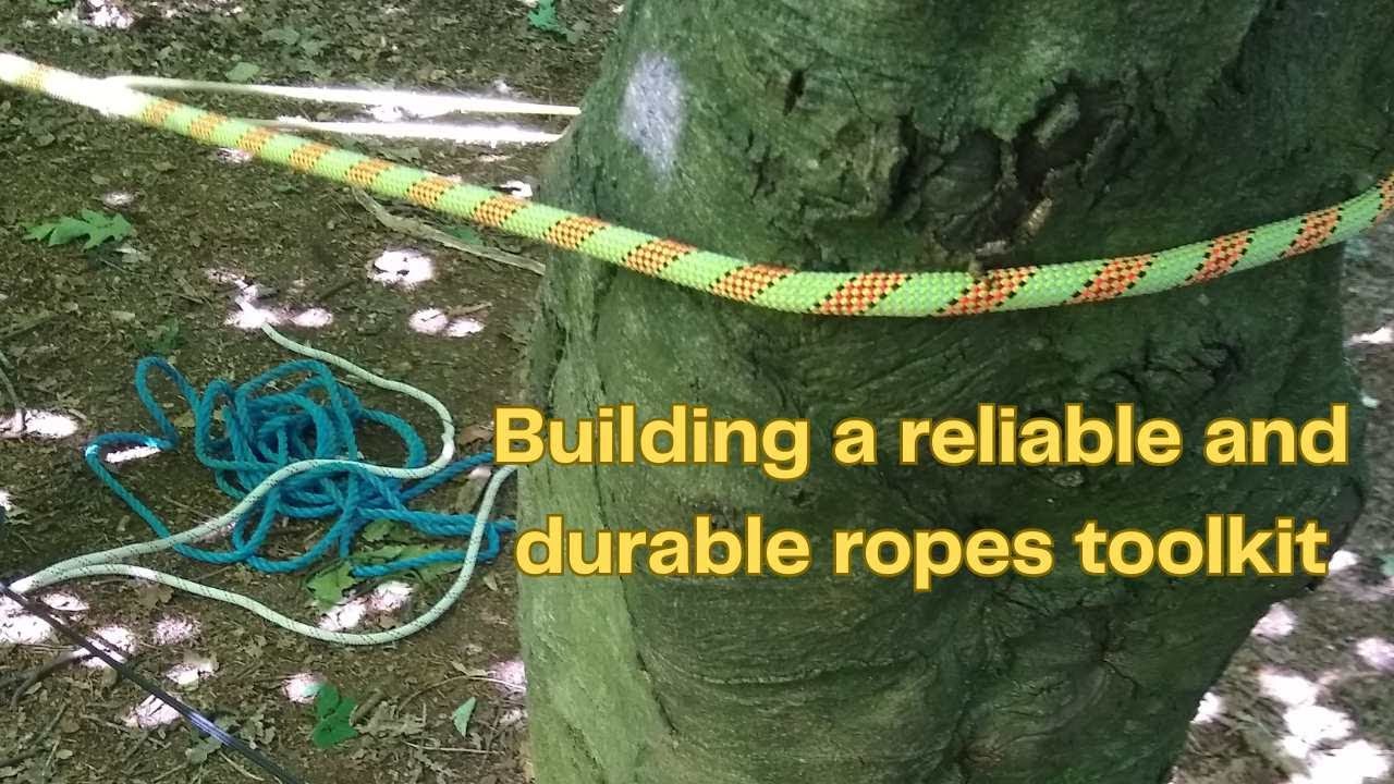 3 Ropes that every Forest School Leader should know