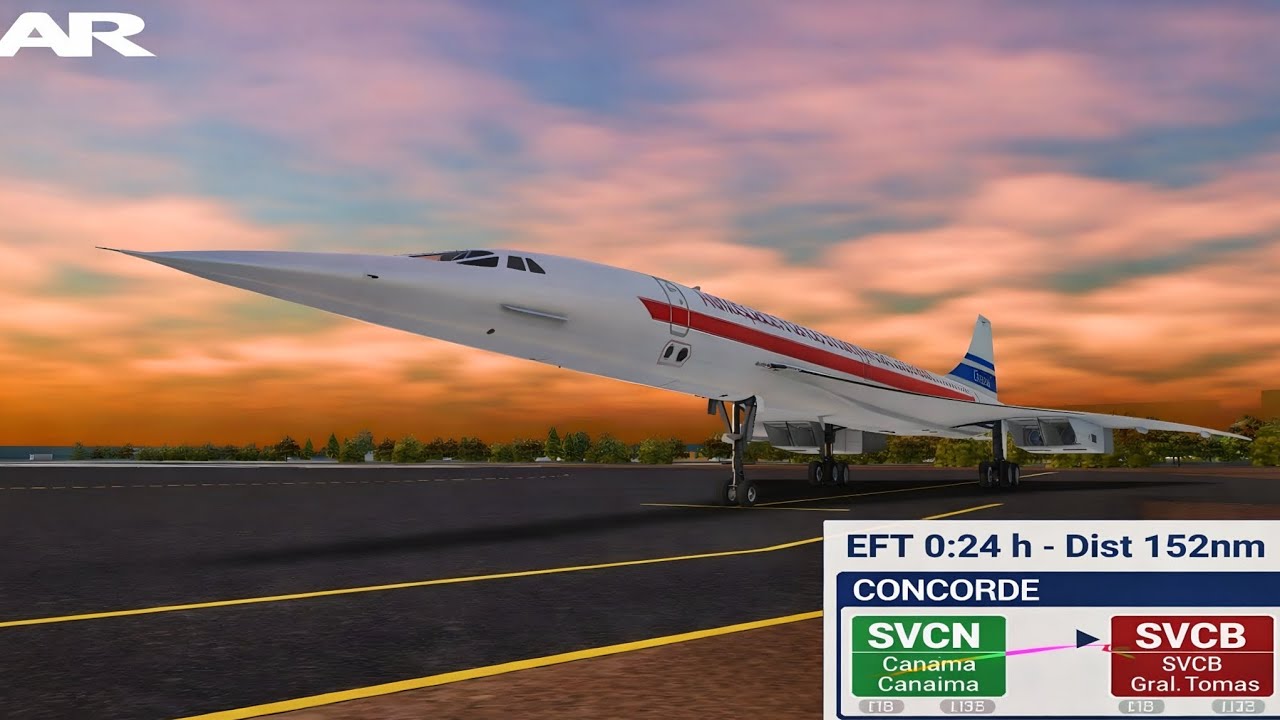 ✈️ VOO COMPLETO RFS | Concorde 🇻🇪📍SVCN (Canama) – ➡️ SVCB (Graf Tomas) Quad Hd.