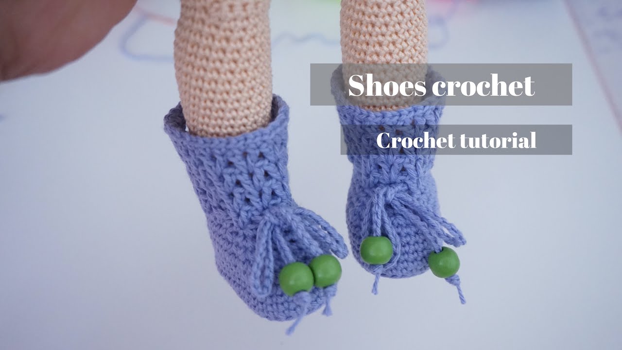 Tilda Doll shoes crochet 👢👢