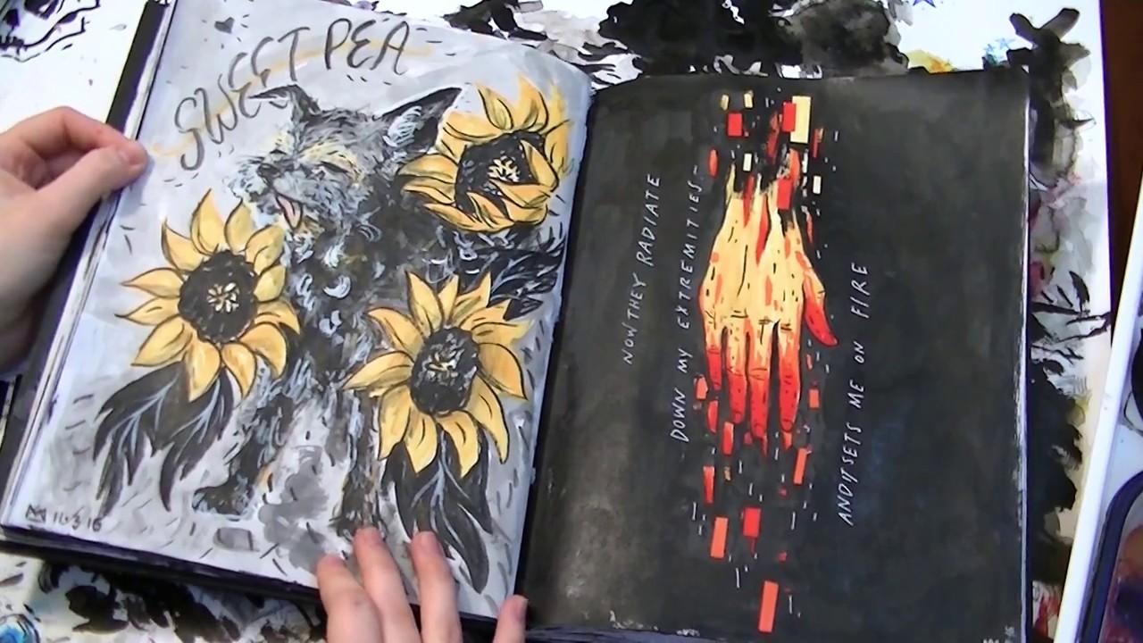 sketchbook tour | oct16-jan17