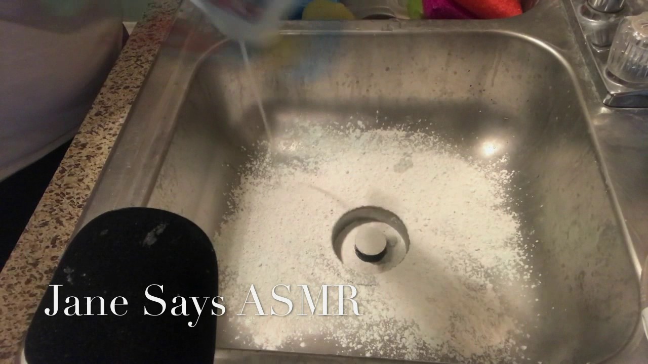 ASMR: Sink Scrubbing; Comet /Ajax; Soapy Sponges
