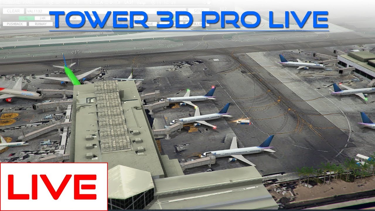 ATC Sim: Tower!3D Pro LIVE