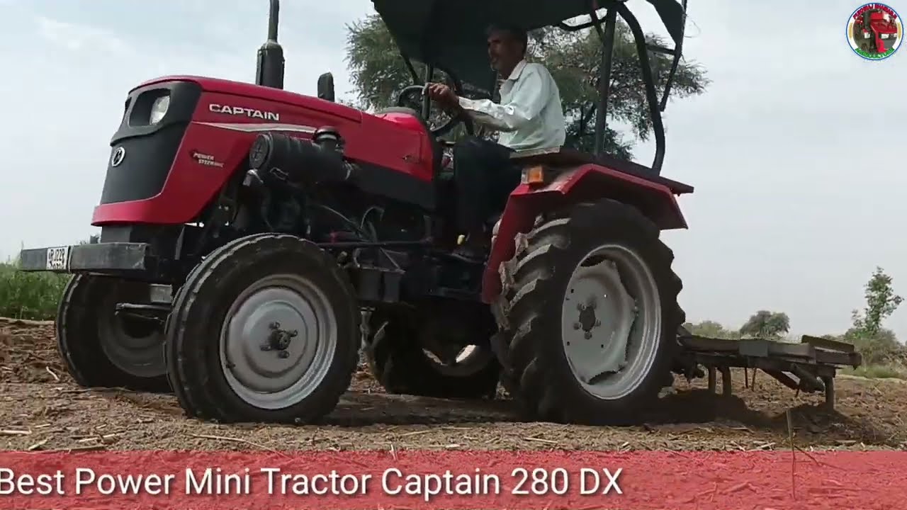 Best Power Full Mini Tractor Captain 280 DX With Power Steering