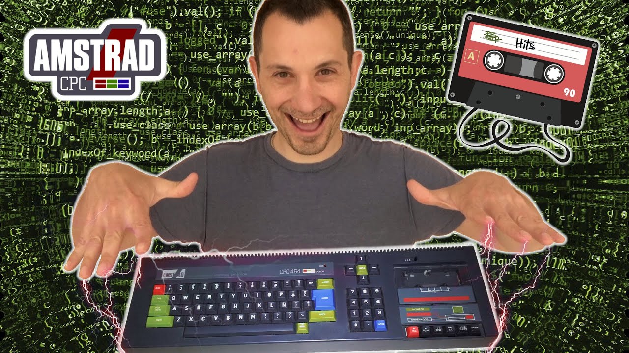 How to make a game for Amstrad CPC 464 & save it on cassette tape