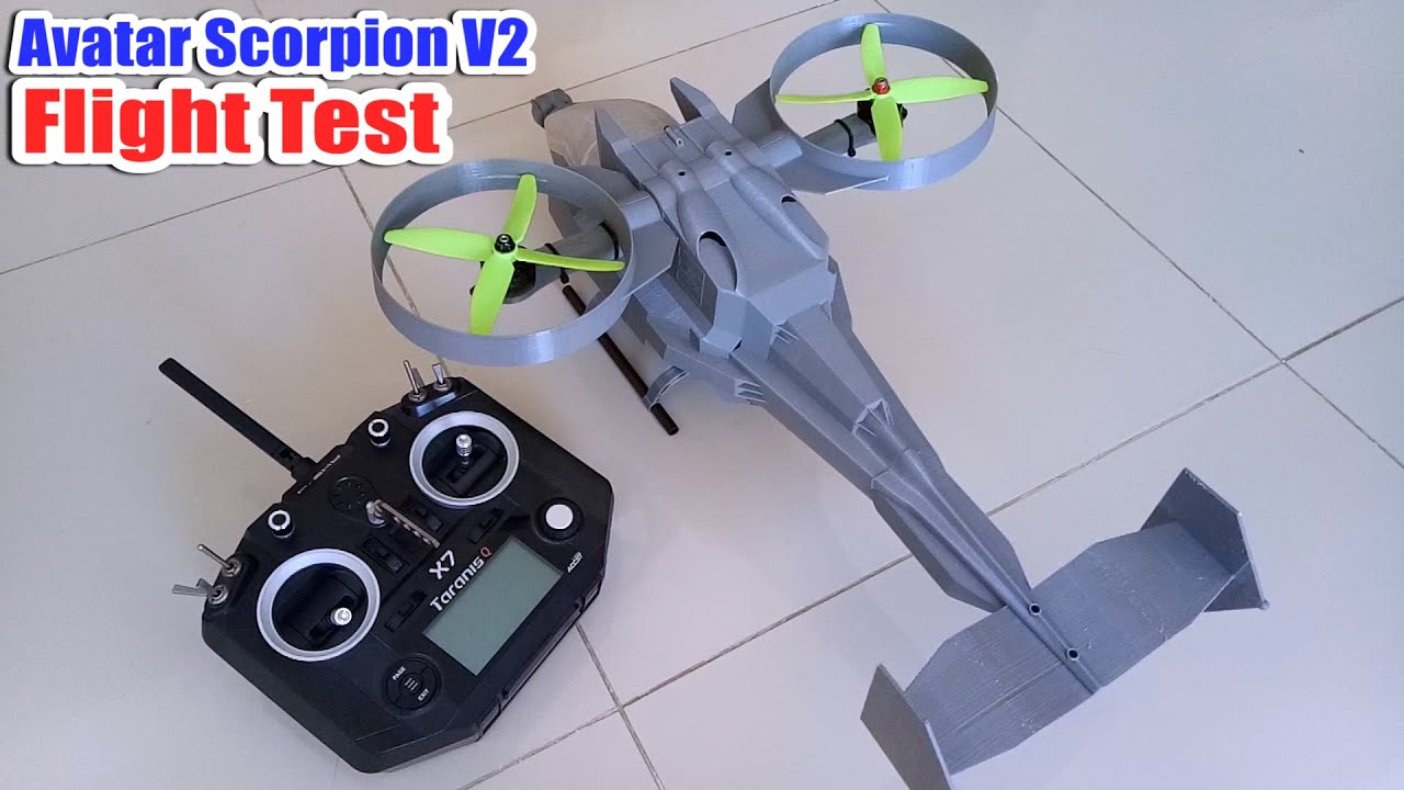 Flight Test RC AVATAR SCORPION V2