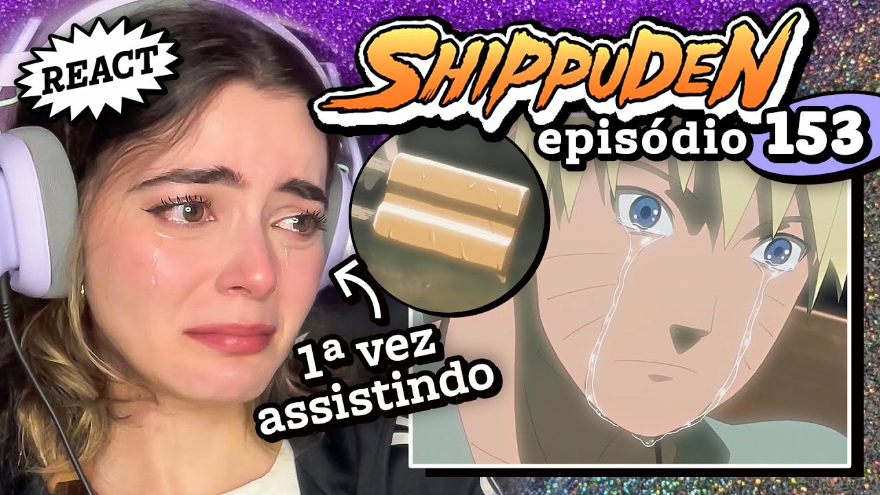 Chorando um pouco mais pelo Jiraiya (Atriz reage) / React Naruto Shippuden 153