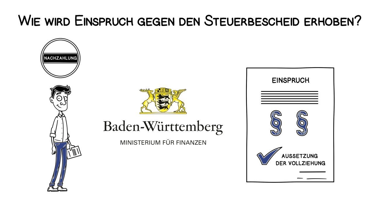 Einspruch gegen den Steuerbescheid - erk&auml;rt in 2 Minuten!
