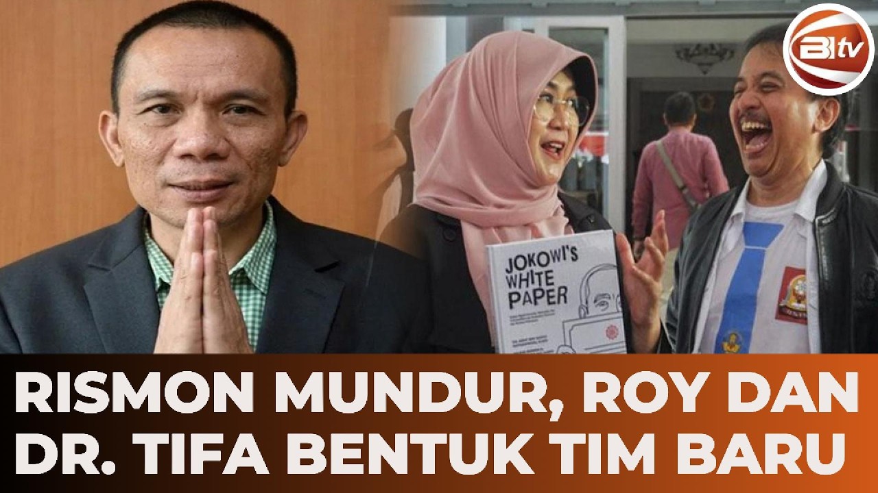 Usai Rismon Sianipar Mundur, Roy Suryo dan Dokter Tifa Bentuk Tim Baru 