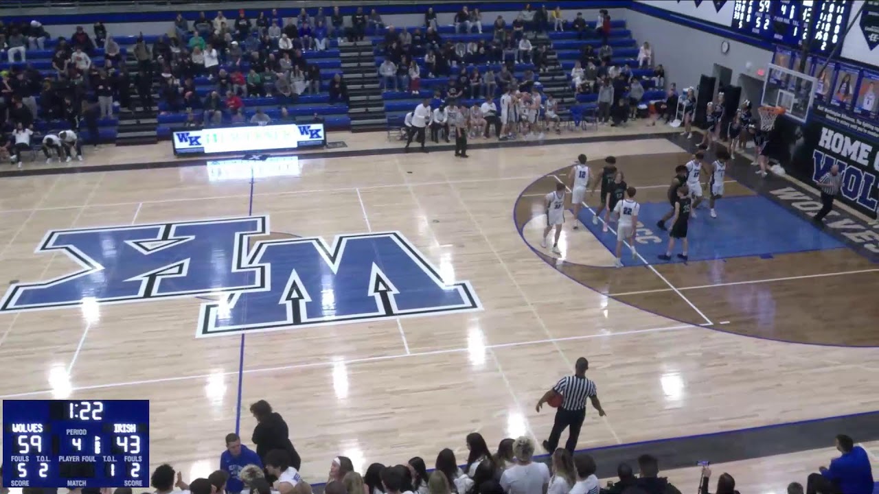 Worthington Kilbourne High School vs Dublin Scioto High School Mens Varsity Basketball