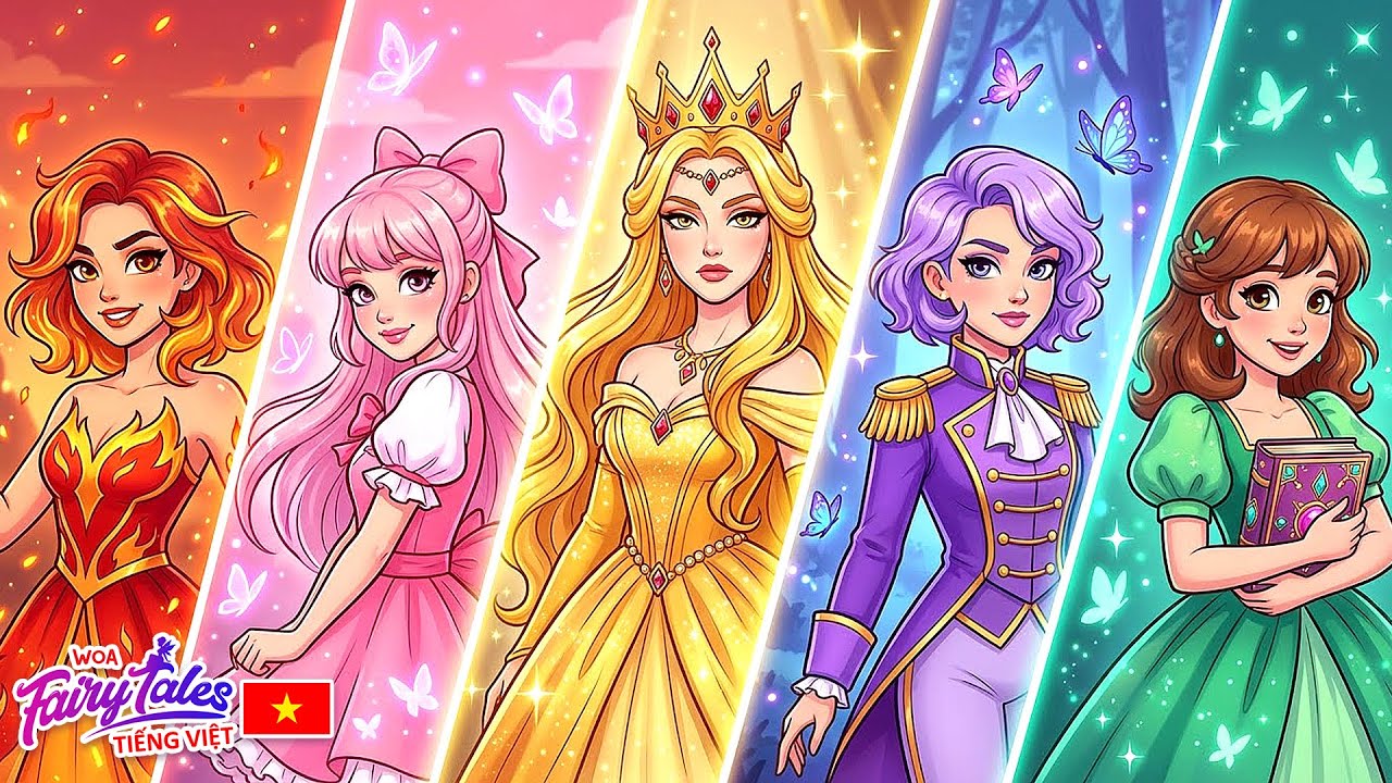 Biệt đội Công Chúa Nổi Dậy 👸👰🙋 👸 Truyện Hay Mỗi Ngày