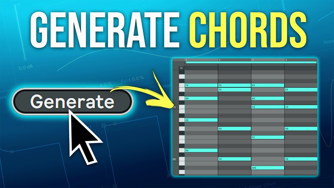 Generate Chords with One Click in Ableton 12!