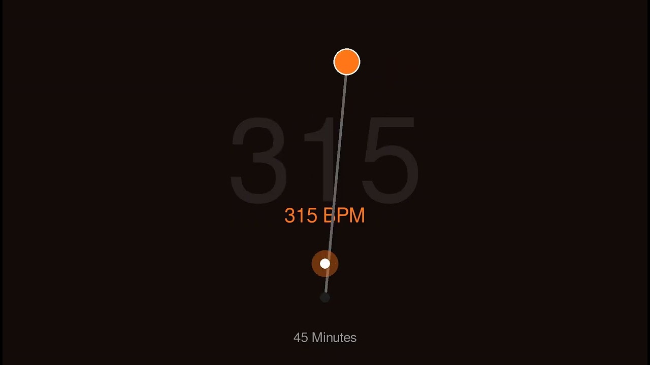 315BPM Metronome | Pumpkin Colour