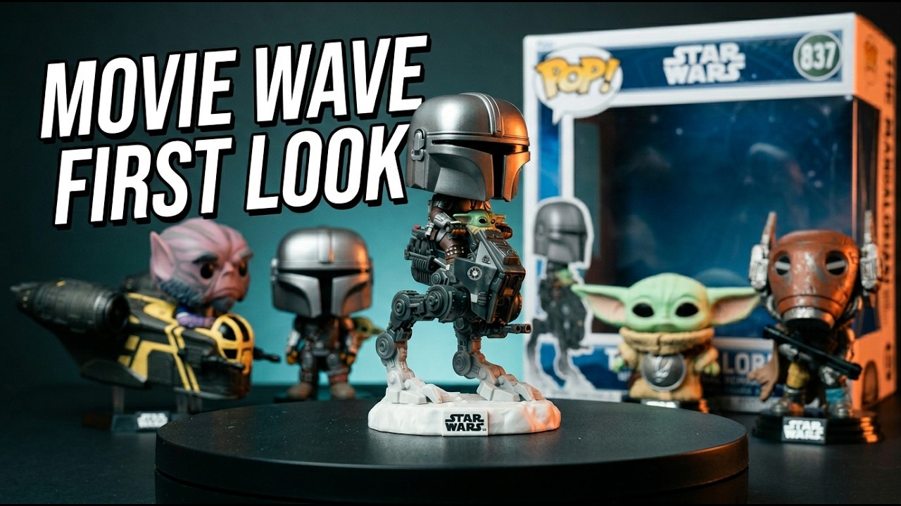 What's in the Box? - The Mandalorian & Grogu 1st wave of Star Wars Funko Pop!'s Unboxing & Review