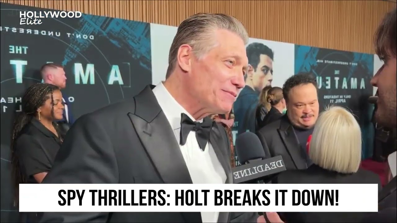 Holt McCallany Explains Filming Espionage Thrillers
