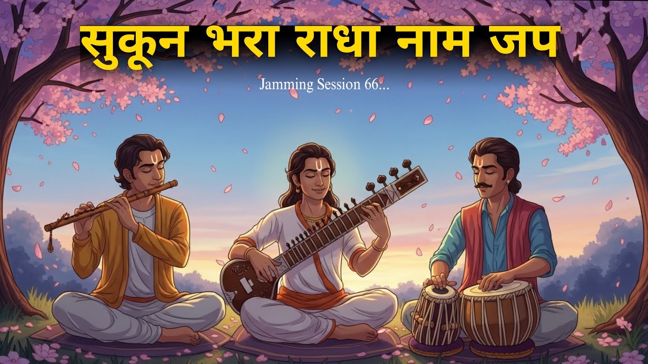 Bhajan Jamming Session | Radha Naam Dhun 🌸 | #krishna #radha 
