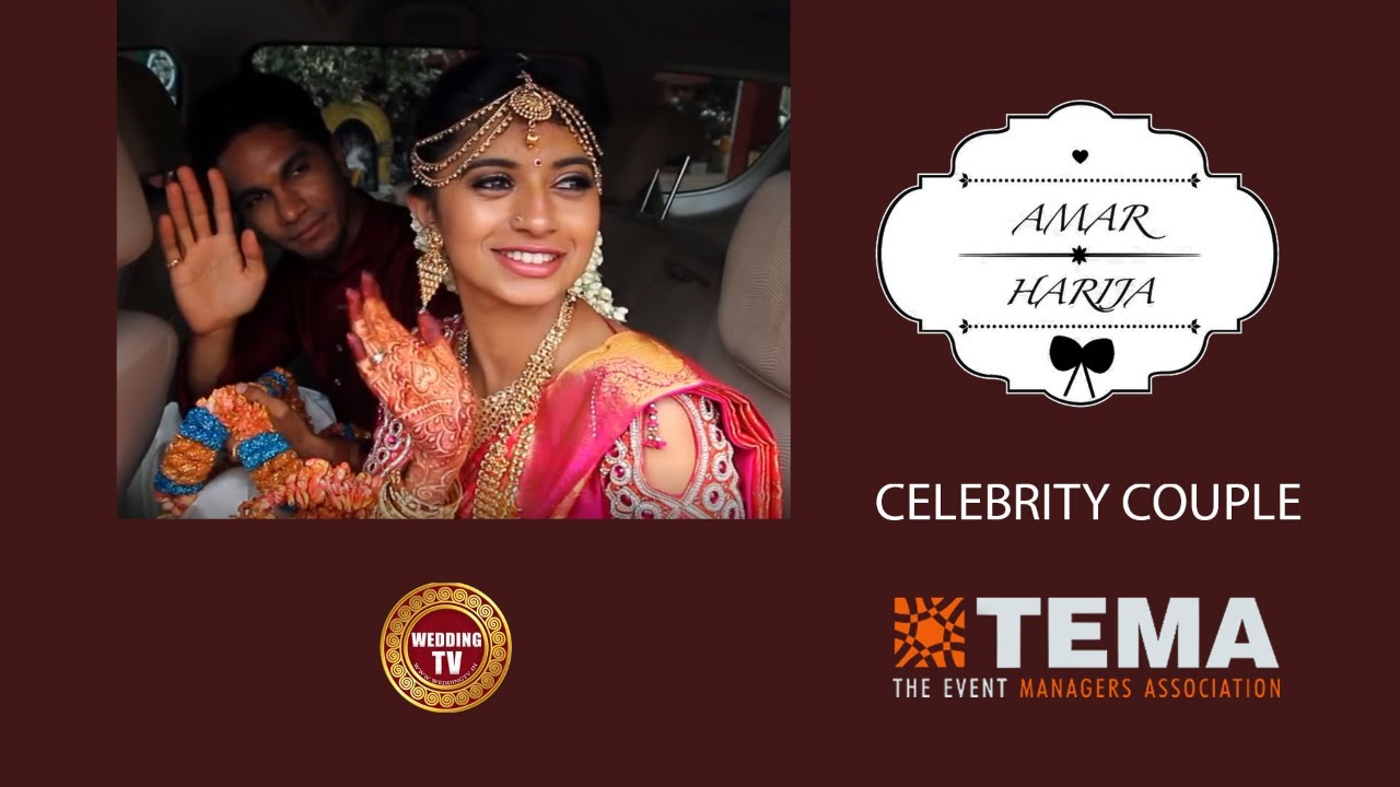 AMAR & HARIJA Celebrity Couple @ WEDDINGS TODAY Coimbatore 2019