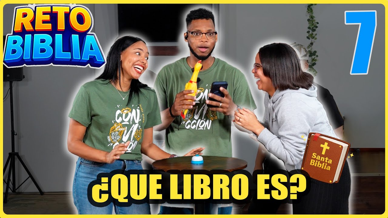 Reto Biblia Ep.7 | ¿Cual libro es? | Dinámicas y Juegos con Jonathan Domenech #biblia #humor