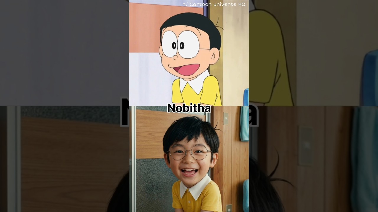 Doraemon Characters in Real Life 😱 | 2026 Realistic Transformation | Cartoon Universe HQ