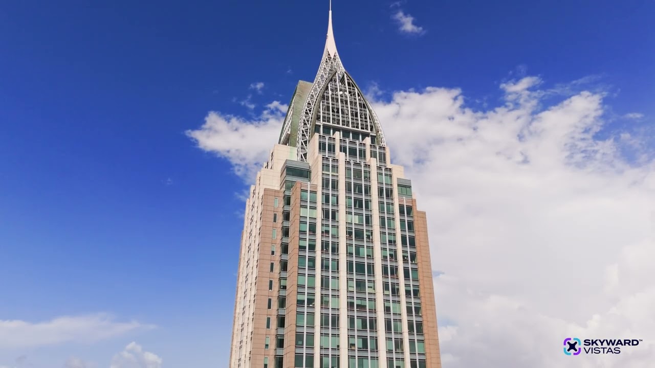 Mobile, Alabama - USA | Tallest Building in Alabama | 4K Drone Footage